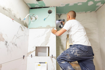Rénovation de salle de bain et rénovation intérieure par SP Services